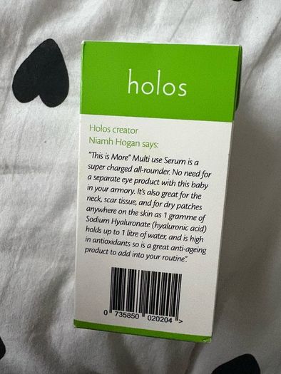 holos this is more facial and eye serum