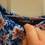 Ladies top flowery Dunnes Size 10 /38 Image 3