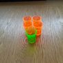 Plastic Shot Glasses x 5 for Sale Image 2