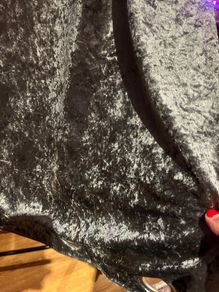 dark silver heavy curtains