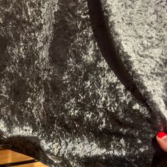 dark silver heavy curtains