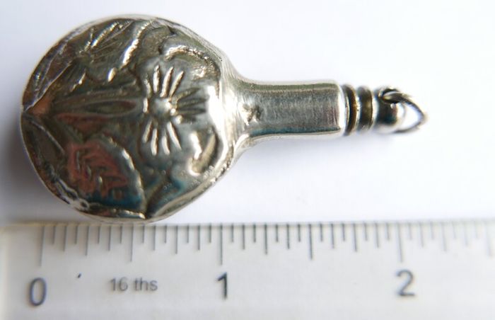 Vintage  Perfume Bottle Pendant