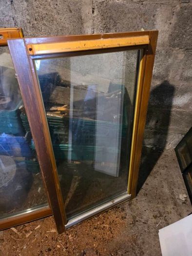 Brown uPVC Windows & Glass Panels