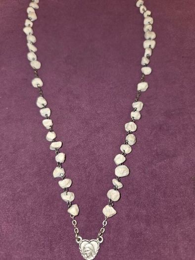 Italian made Stone Rosary Beads