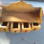 Mexican pine wall rack Image 3