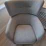 IKEA Wing Armchair with footstool Image 3