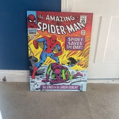 spiderman canvas