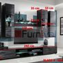 Living Room TV Unit Modern TV furniture Sets Modern Living Room Wall Unit Blade Wall Unit Image 6