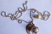 Sterling Silver 925 Gild Plated Angel Whisperer from Engelsrufer length 31" - 26,4g