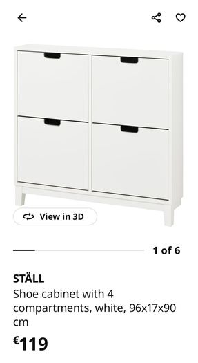 Ikea stall shoe cabinets