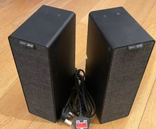 Sonos IKEA Symfonisk WiFi bookshelf speakers pair black