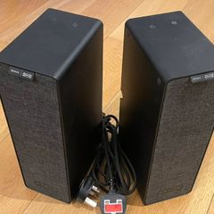 Sonos IKEA Symfonisk WiFi bookshelf speakers pair black