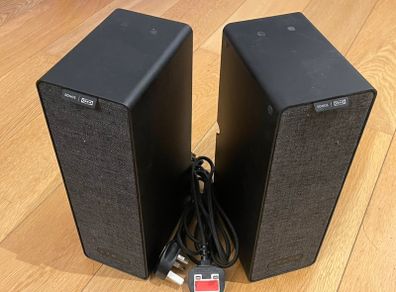 Sonos IKEA Symfonisk WiFi bookshelf speakers pair black