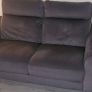 2 seater grey sofa Image 3