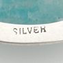 Vintage 925 Sterling Silver & Amazonite Pendant Image 5