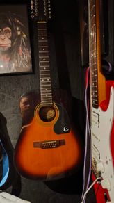 90s Epiphone PR-100-12/VS 12-String Acoustic Guitar - Vintage Sunburst