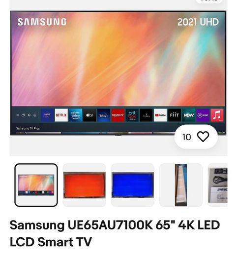Samsung 65 inch tv