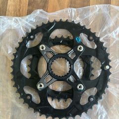 Shimano 2x gravel chainrings for MTB crankset