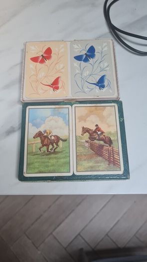 Vintage playing cards