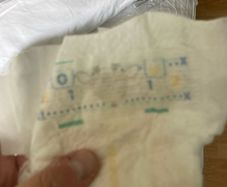 Size 0 nappies small bag around 30 nappies