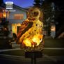 Owl Shape Light LED Solar Garden Light Owl Lawn Lamp Waterproof Solar Led Lights Outdoor Lighting Night Light Decorative Home Garden (FREE POSTAGE) Image 2