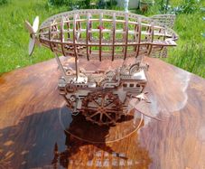 Steampunk ship mechanical movement