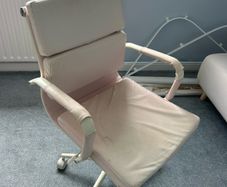Pink office chair