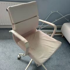 Pink office chair
