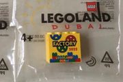 Rare Legoland Dubai 2x3x4 yellow factory 2022 brick