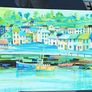 Coastal Harbour Canvas Wall Art Image 2