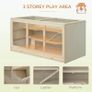 Wooden Large Hamster Cage, Syrian hamster Mouse Rats Mice Rodent Small Animals Hutch Exercise Play House Pen 115L x 57W x 55H(cm) Image 5
