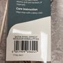 Curtain Rings x 30 , Chrome Satin Steel Finish Image 2