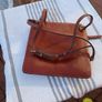 Dooney & Bourke Small Leather Crossbody Bag - Brown (20x20 cm) - Excellent Condition Image 3