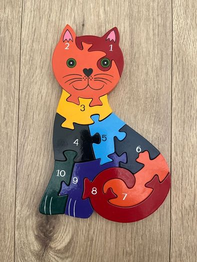 Kids wooden puzzles bundle