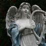 Outdoor Statue of an Angel made from Fiberglass 40" Image 4