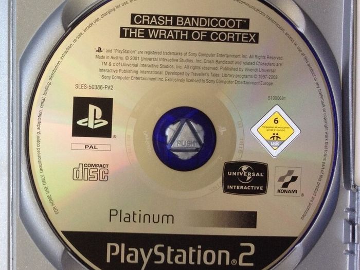 Crash Bandicoot: The Wrath Of Cortex [2001] (Playstation 2 Game) [PAL]