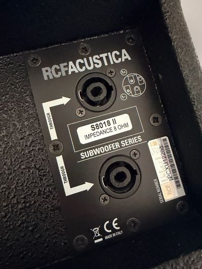 rcf S8018 ii sub