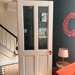 Internal Door with Decorative Glass - Cork City Centre