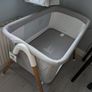 Freestanding Baby Crib with Shelf (Like New Condition) Image 3