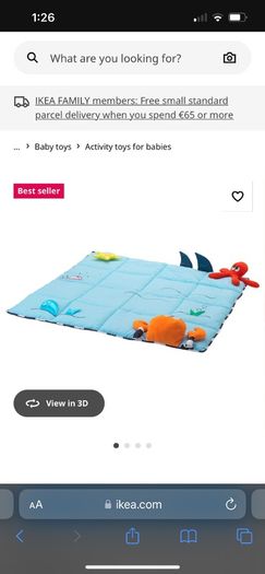 IKEA playmat