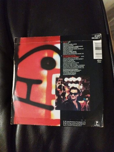 U2 The fly 7" Uk '91