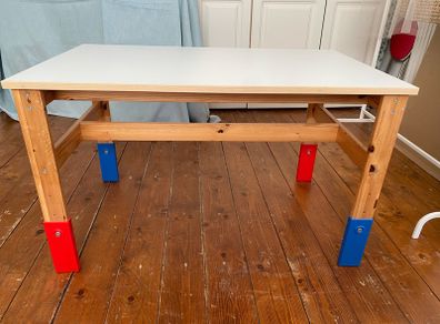 IKEA SANSAD Adjustable Height Pine Children's table (3 heights)