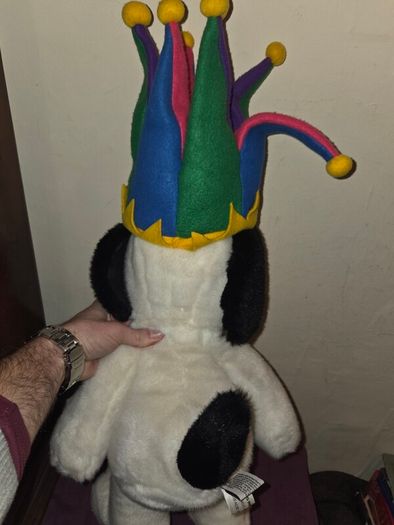 Vintage Snoopy Jester Plush