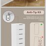 2 narrow chest of drawers Image 4