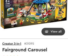 Lego UFO Fun Fair Carousel 31095