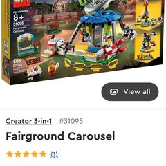 Lego UFO Fun Fair Carousel 31095