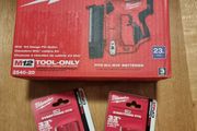Milwaukee M12 23 Gauge Pin Nail Gun &amp; 2x Battery