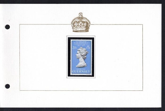 1978 Guernsey 25th Anniversary of Coronation Commemorative Stamp Presentation Pack