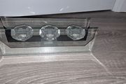 Glass 3 Tealight Holder