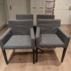 Dining Chairs Ikea Nils Kitchen Armchair - set of 4